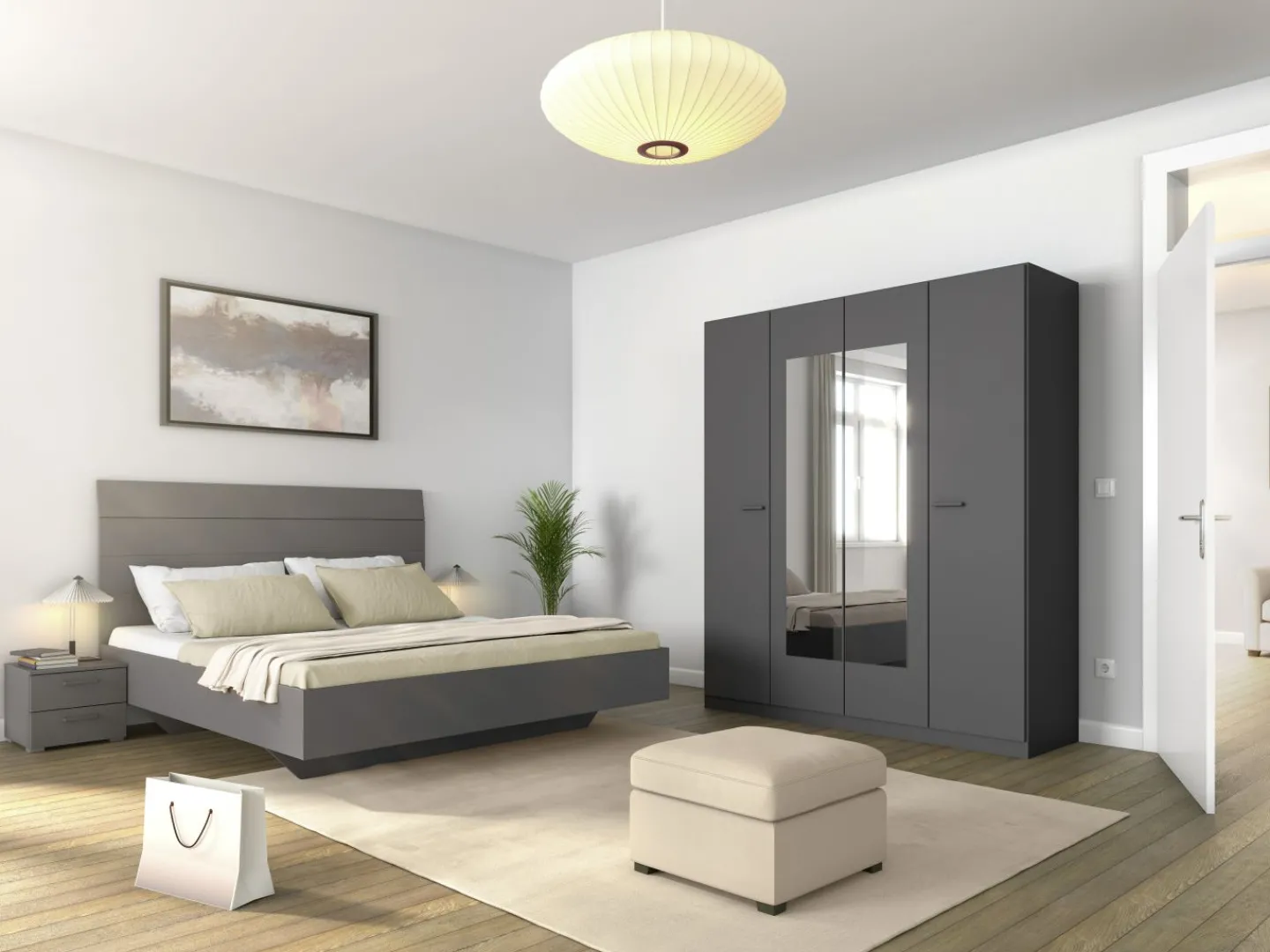 Rauch Schlafzimmer Set FLORENZ* Komplette Schlafzimmer