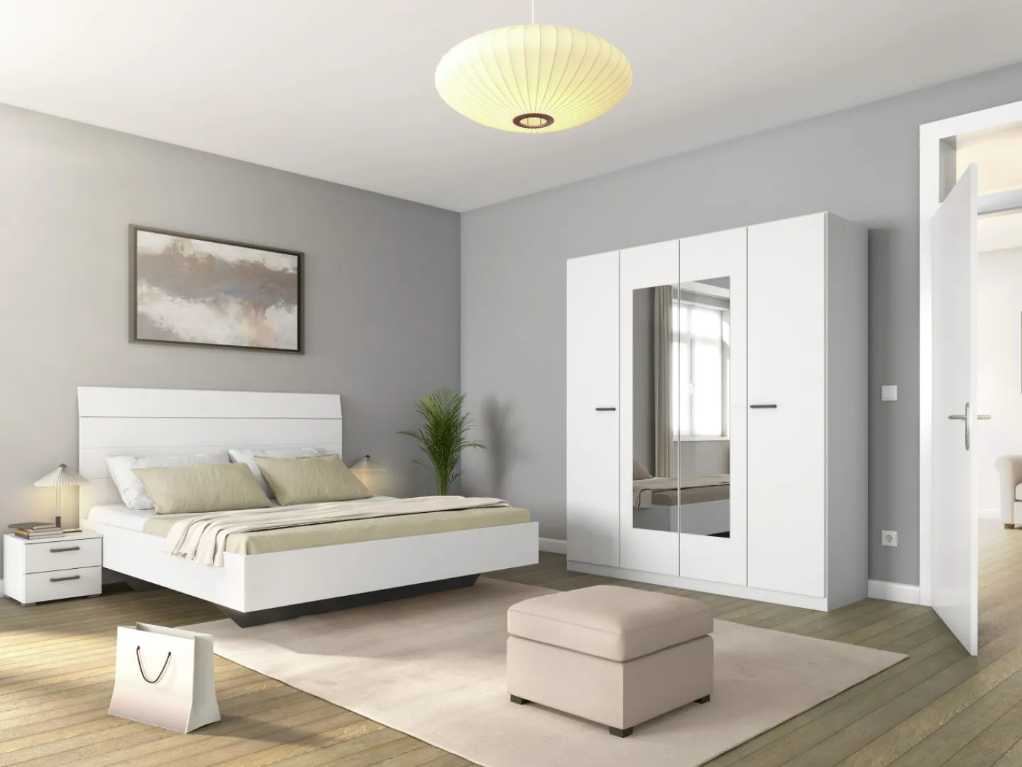 Rauch Schlafzimmer Set FLORENZ* Komplette Schlafzimmer