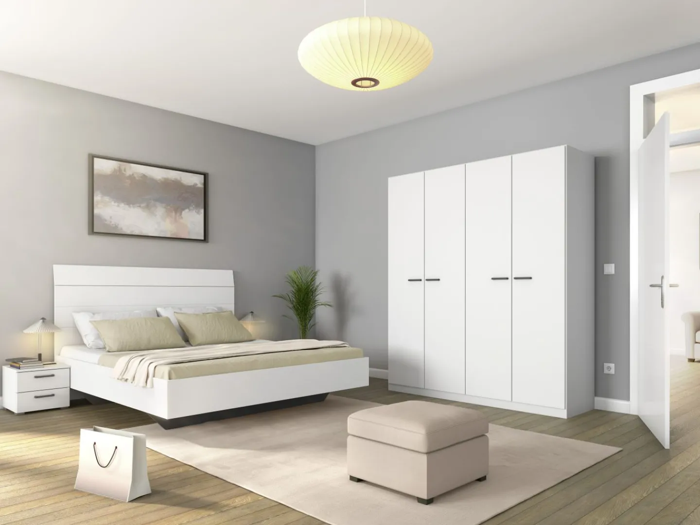 Rauch Schlafzimmer Set FLORENZ* Komplette Schlafzimmer