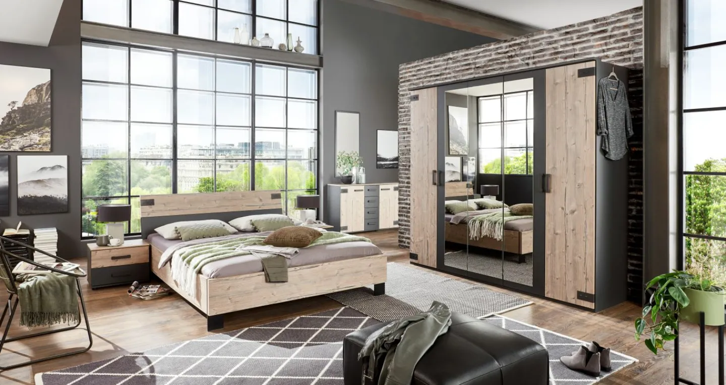 Wimex Schlafzimmer 4-teilig MALMÖ* Komplette Schlafzimmer