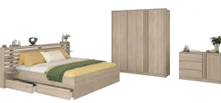 Parisot Schlafzimmer 3-teilig MIAMI 27* Komplette Schlafzimmer