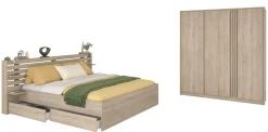 Parisot Schlafzimmer 2-teilig MIAMI 23* Komplette Schlafzimmer