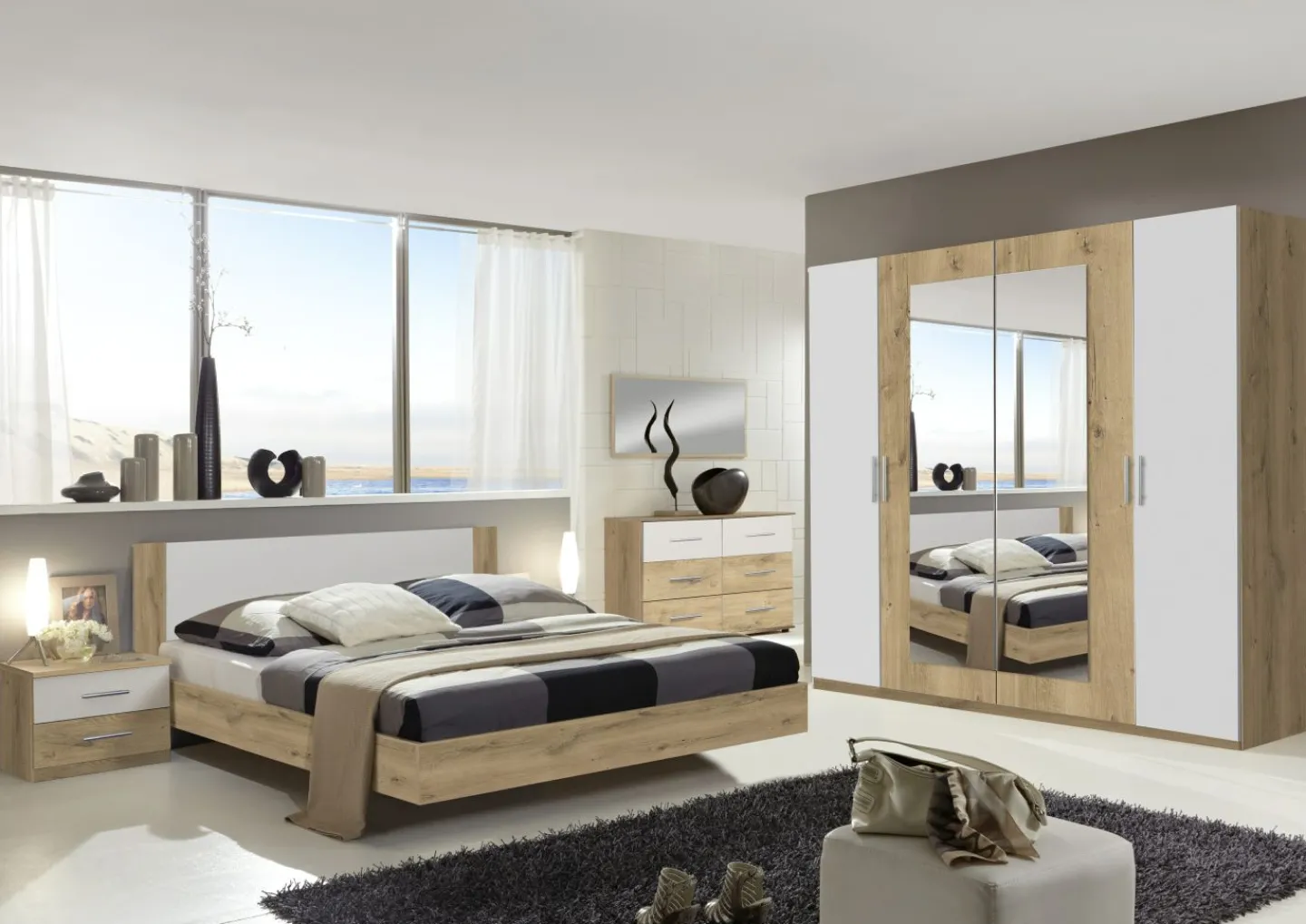 Wimex Schlafzimmer 4-teilig NORA* Komplette Schlafzimmer