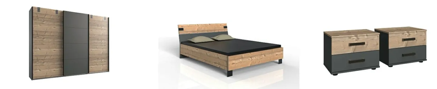 Wimex Schlafzimmer 4-teilig MALMÖ* Komplette Schlafzimmer