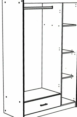 Schlafzimmer 2-teilig MOST 72