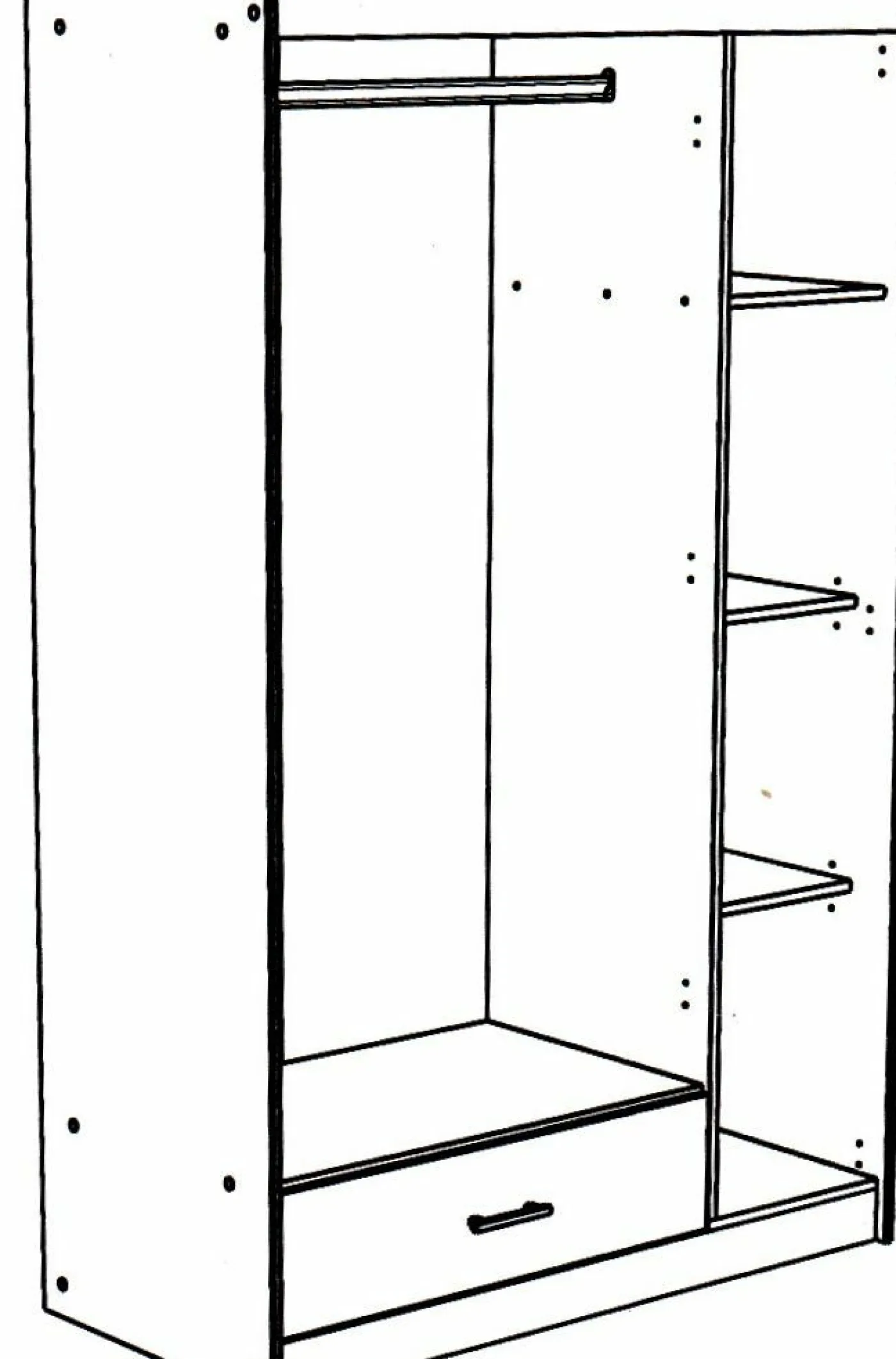 Schlafzimmer 2-teilig MOST 72