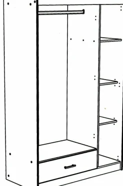 Parisot Schlafzimmer 2-teilig MOST 71* Komplette Schlafzimmer