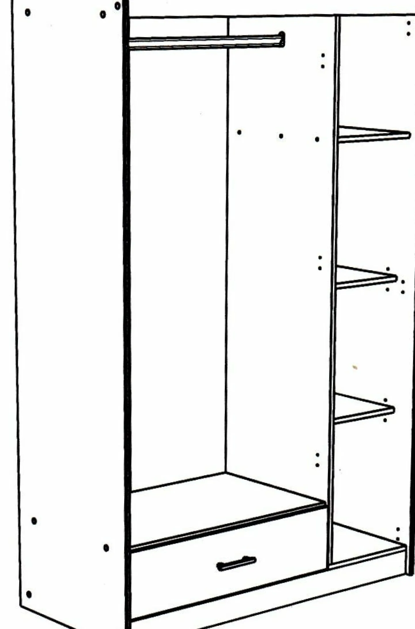 Parisot Schlafzimmer 2-teilig MOST 71* Komplette Schlafzimmer