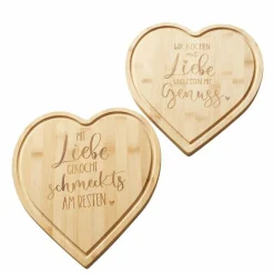 Boltze Schneidebrett LIEBE* Tisch-Accessoires