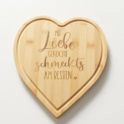 Boltze Schneidebrett LIEBE* Tisch-Accessoires