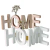 Schriftzug sortiert HOME