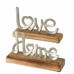 Boltze Schriftzug sortiert LOVE HOME* Deko-Objekte