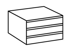 Schubkasteneinsatz 881