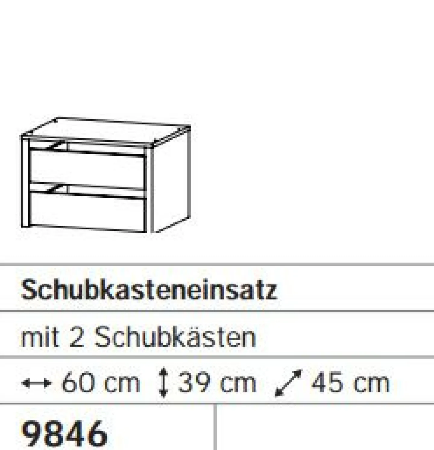 Rauch Schubkasteneinsatz LORIGA* Zubehör