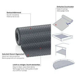 Kela Schubladenmatte SOLETTA* Koch- & Backutensilien