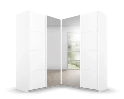 Rauch Schwebetüreneckschrank QUADRA* Kleiderschränke