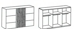 Wimex Schwebetürenschrank ANDORRA* Kleiderschränke