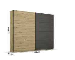 Rauch Schwebetürenschrank APOLLON* Kleiderschränke