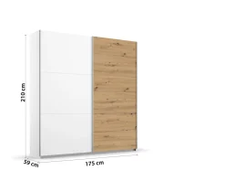 Schwebetürenschrank AURELIO