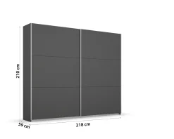 Rauch Schwebetürenschrank AURELIO* Kleiderschränke
