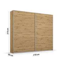 Rauch Schwebetürenschrank AURELIO* Kleiderschränke