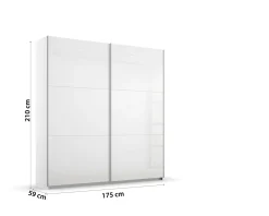 Rauch Schwebetürenschrank AURELIO* Kleiderschränke