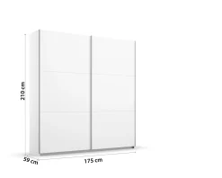 Rauch Schwebetürenschrank AURELIO* Kleiderschränke