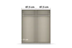 Rauch Schwebetürenschrank AURELIO* Kleiderschränke