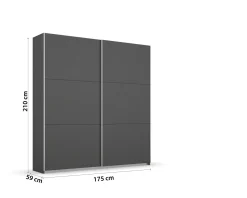 Rauch Schwebetürenschrank AURELIO* Kleiderschränke