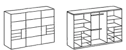 Wimex Schwebetürenschrank BARCELONA* Kleiderschränke