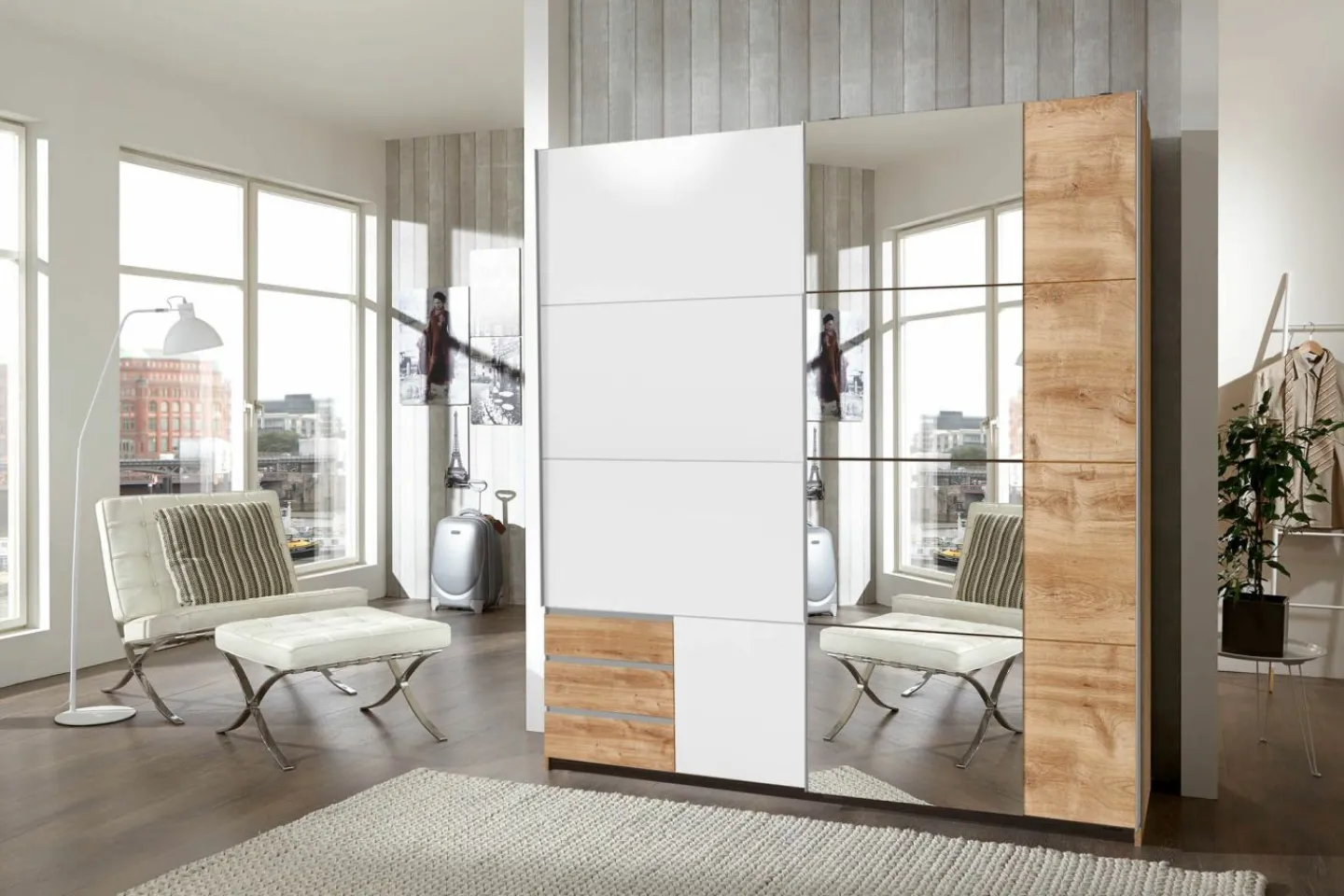 Wimex Schwebetürenschrank EMDEN* Kleiderschränke