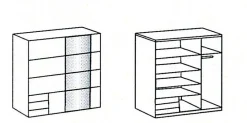 Wimex Schwebetürenschrank EMDEN* Kleiderschränke