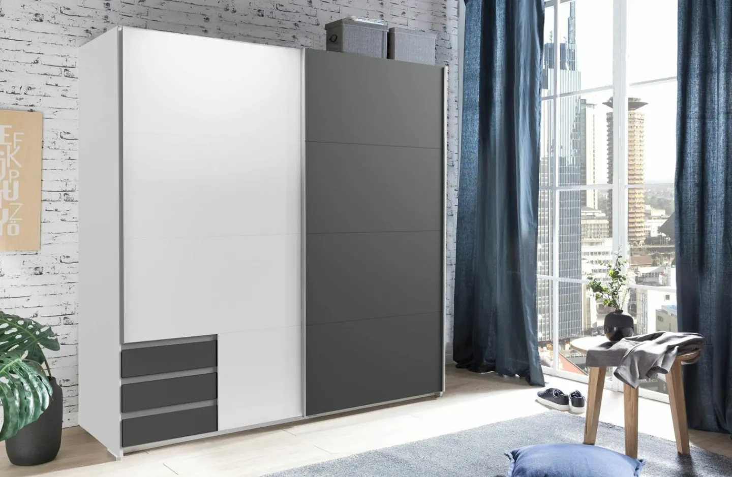 Wimex Schwebetürenschrank EMDEN* Kleiderschränke