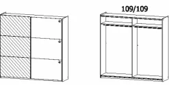 Rauch Schwebetürenschrank HALLE* Kleiderschränke