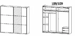 Rauch Schwebetürenschrank KERRIE* Kleiderschränke