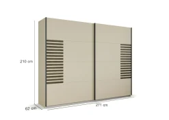 Rauch Schwebetürenschrank LISSABON* Kleiderschränke