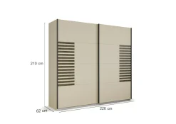 Rauch Schwebetürenschrank LISSABON* Kleiderschränke