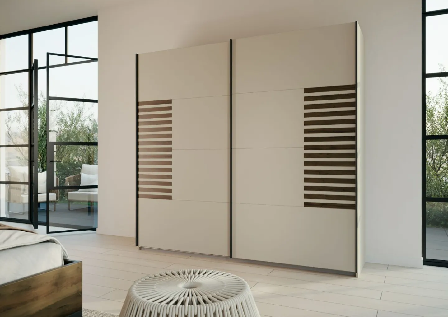 Rauch Schwebetürenschrank LISSABON* Kleiderschränke