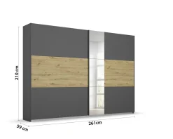 Rauch Schwebetürenschrank MIRO* Kleiderschränke