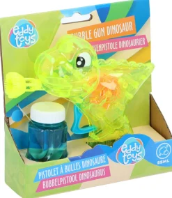 Edco Seifenblasenpistole Dino mit LED BUBBLES*Kinder Kinderzimmerdeko