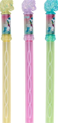 Edco Seifenblasenstab Glitzer Einhorn BUBBLES*Kinder Kinderzimmerdeko