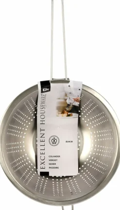 Seiher mit Griff EDELSTAHL