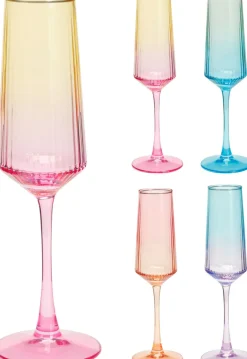 Sektglas bunt EH
