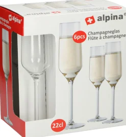 Sektgläser Set 6tlg. ALPINA