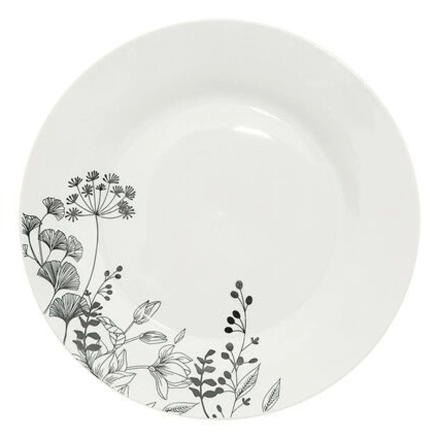 JJA Service 18tlg. White Floral* Geschirr & Besteck