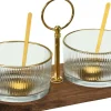 Servierset Goldrand 5 tlg. EH