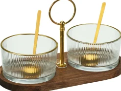 Servierset Goldrand 5 tlg. EH