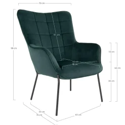 House Nordic Sessel GLASGOW* Polstersessel
