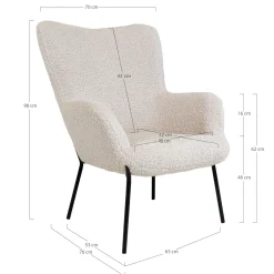 House Nordic Sessel GLASGOW* Polstersessel