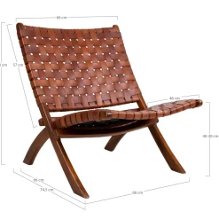 House Nordic Sessel PERUGIA* Loungesessel